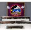 Trains*MTH 20-65152 O Santa Fe 70' Streamlined Smooth-Side Passenger Set (Set of 5) - Model Train Junction: Quality Parts and Art Supplies