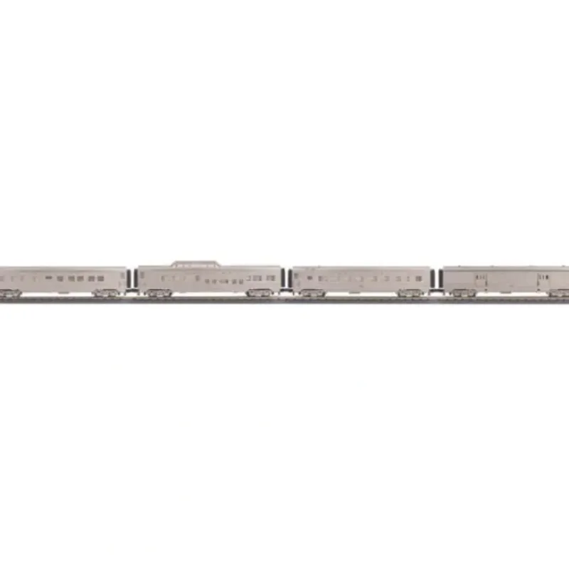 Trains*MTH 30-67526 O Santa Fe 60' Streamlined Passenger Car Set (Set of 4) - Model Train Junction: Quality Parts and Art Supplies