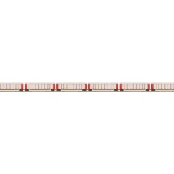 Trains*MTH 20-90392 O Santa Fe Corrugated Auto Carrier Set (Set of 6) - Model Train Junction: Quality Parts and Art Supplies