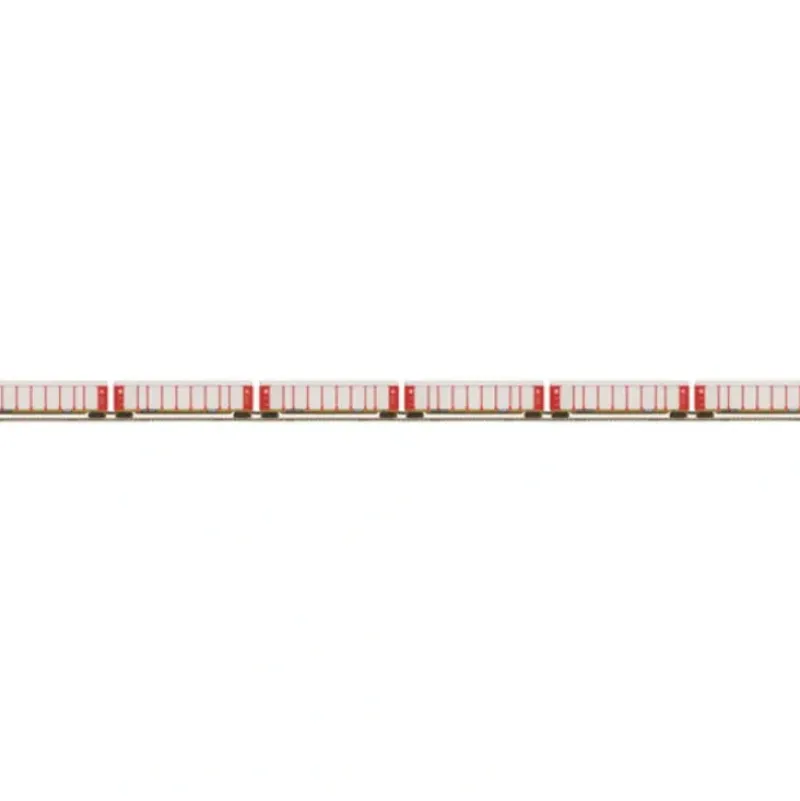 Trains*MTH 20-90392 O Santa Fe Corrugated Auto Carrier Set (Set of 6) - Model Train Junction: Quality Parts and Art Supplies