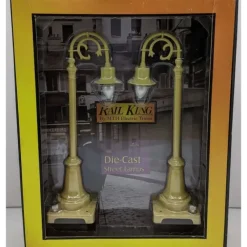 Trains*MTH 30-1067 O Scale #59 Cream Gooseneck 2-Lamp Set - Model Train Junction: Quality Parts and Art Supplies