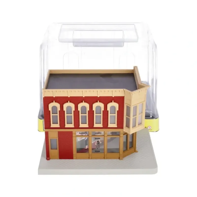 Trains*MTH 30-90341 O Scale Metzger Butcher Shop Corner Building w/ Blinking Sign - Model Train Junction: Quality Parts and Art Supplies