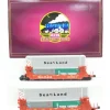 Trains*MTH 20-90480 O Sealand 2-Car Twin Stack Container Set - Model Train Junction: Quality Parts and Art Supplies