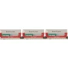 Trains*MTH 20-90479 O Sealand Twin Stack Container Add-On Set (Set of 3) - Model Train Junction: Quality Parts and Art Supplies