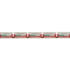 Trains*MTH 20-90478 O Sealand Twin Stack Container Set (Set of 5) - Model Train Junction: Quality Parts and Art Supplies