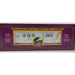 Trains*MTH 20-97716 O SOO Line 3-Bay Centerflow Hopper #74114 LN/Box - Model Train Junction: Quality Parts and Art Supplies