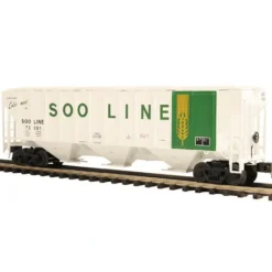 Trains*MTH 20-97223 O SOO Line Ps-2CD High-Sided Hopper Car #73051 - Model Train Junction: Quality Parts and Art Supplies
