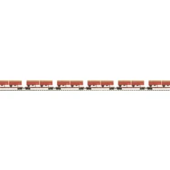 Trains*MTH 20-90390 O Southern Pacific Flat Car w/2 PUP Trailers Set (Set of 6) - Model Train Junction: Quality Parts and Art Supplies