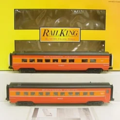 Trains*MTH 30-6744 O SP 60' Streamlined ABS Sleeper/Diner Passenger Car Set (Set of 2) LN/Box - Model Train Junction: Quality Parts and Art Supplies