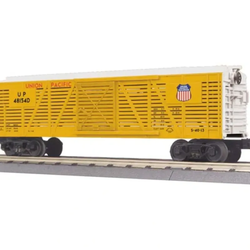 Trains*MTH 30-7178 O Union Pacific Stock Car #48154D - Model Train Junction: Quality Parts and Art Supplies