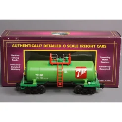 Trains*MTH 20-96181 O 7UP 8000 Gallon Tank Car #701980 - Model Train Junction: Quality Parts and Art Supplies