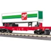 Trains*MTH 30-76410 O 7UP Flat Car w/ Trailer - Model Train Junction: Quality Parts and Art Supplies