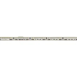 Trains*MTH 20-65118 O VIA 70' Smooth Sided Passenger Car Set (Set of 5) - Model Train Junction: Quality Parts and Art Supplies