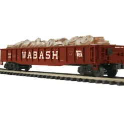 Trains*MTH 20-98196 O Wabash Gondola w/Wheel Scrap Load #11382 - Model Train Junction: Quality Parts and Art Supplies