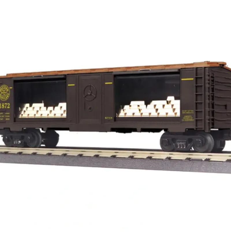 Trains*MTH 30-74529 O Western Maryland 40' Window Mint Box Car w/Gold #1872 - Model Train Junction: Quality Parts and Art Supplies