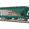Trains*MTH 20-97653 O Western Pacific 2-Bay Centerflow Hopper #15083 - Model Train Junction: Quality Parts and Art Supplies