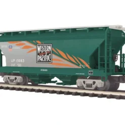 Trains*MTH 20-97653 O Western Pacific 2-Bay Centerflow Hopper #15083 - Model Train Junction: Quality Parts and Art Supplies