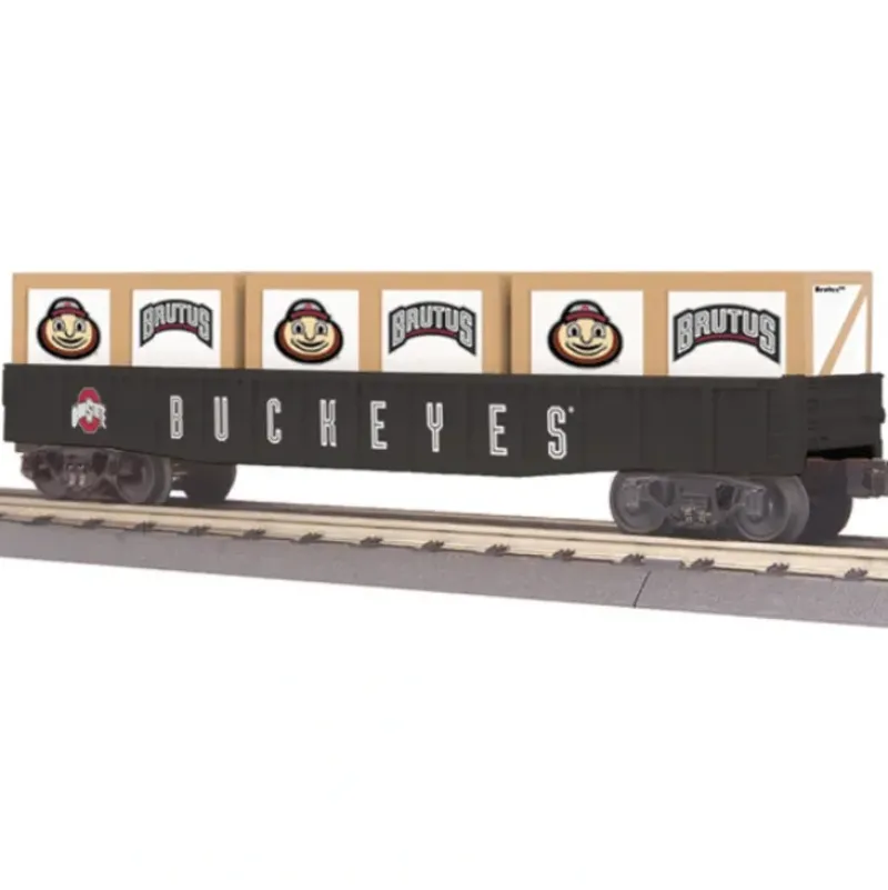 Trains*MTH 30-72023 Ohio State Gondola Car w/Crates - Model Train Junction: Quality Parts and Art Supplies