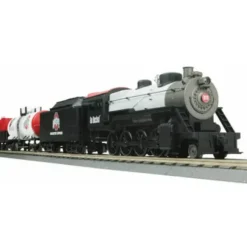 Trains*MTH 30-4148-1 Ohio State RailKing 2-8-0 O Gauge Steam Train Set w/PS 2.0 - Model Train Junction: Quality Parts and Art Supplies