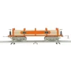 Trains*MTH 10-2201 Orange 4022 Flat Car w/Wood Load- Model Train Junction: Quality Parts and Art Supplies