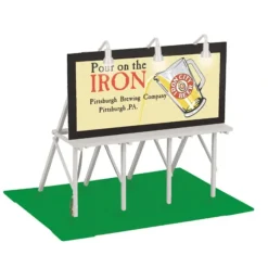 Trains*MTH 30-90286 Pittsburgh Brewing Co. Lighted Billboard #2 - Model Train Junction: Quality Parts and Art Supplies
