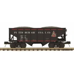 Trains*MTH 20-97274 Pittsburgh Coal Co 2-Bay Fish Belly Hopper Car #80526 & #80520 - Model Train Junction: Quality Parts and Art Supplies