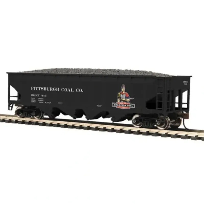 Trains*MTH 81-75008 Pittsburgh Coal Company HO Scale 70-Ton Quadruple Hopper Car - Model Train Junction: Quality Parts and Art Supplies