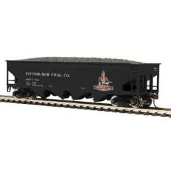 Trains*MTH 81-75007 Pittsburgh Coal Company HO Scale 70-Ton Quadruple Hopper Car - Model Train Junction: Quality Parts and Art Supplies