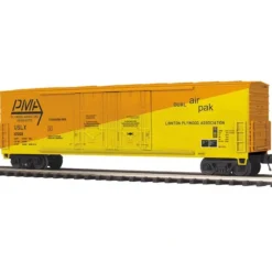 Trains*MTH 20-93515 Plywood Marketing Assoc 50' Double Door Boxcar - Model Train Junction: Quality Parts and Art Supplies