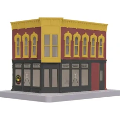 Trains*MTH 30-90080 Pool Hall Corner Building w/Blinking Sign - Model Train Junction: Quality Parts and Art Supplies