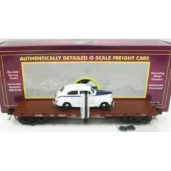 Trains*MTH 20-98684 PRR #471660 Wood Flatcar w/1 Ford Sedan - Model Train Junction: Quality Parts and Art Supplies