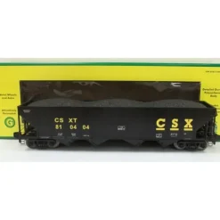 Trains*MTH 70-75003 RailKing G Scale CSX 4-Bay Hopper #810404 (Metal Wheels) - Model Train Junction: Quality Parts and Art Supplies