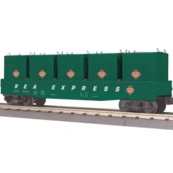Trains*MTH 30-72059 Railway Express Agency Gondola Car w/LCL Containers - Model Train Junction: Quality Parts and Art Supplies