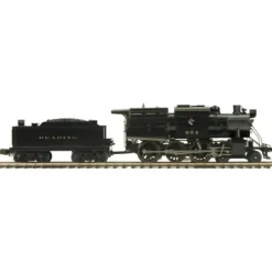 Trains*MTH 20-3359-1 Reading 4-6-0 Camelback w/PS2 (Hi-Rail Wheels) #654 - Model Train Junction: Quality Parts and Art Supplies
