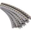 Trains*MTH 40-1002-4 RealTrax - O-31 Curved Section 4-Piece Blister Card - Model Train Junction: Quality Parts and Art Supplies
