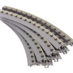 Trains*MTH 40-1002-4 RealTrax - O-31 Curved Section 4-Piece Blister Card - Model Train Junction: Quality Parts and Art Supplies