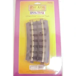 Trains*MTH 40-1045-2 RealTrax O42 1/2 Curved Track (Pack of 2) - Model Train Junction: Quality Parts and Art Supplies