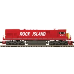 Trains*MTH 20-20075-1 Rock Island GE U30C Diesel Engine w/PS2 (Hi-Rail Wheels) #4589 - Model Train Junction: Quality Parts and Art Supplies