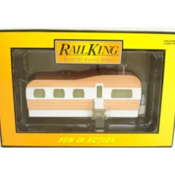 Trains*MTH 30-90109 Salmon & White Mobile Home - Model Train Junction: Quality Parts and Art Supplies