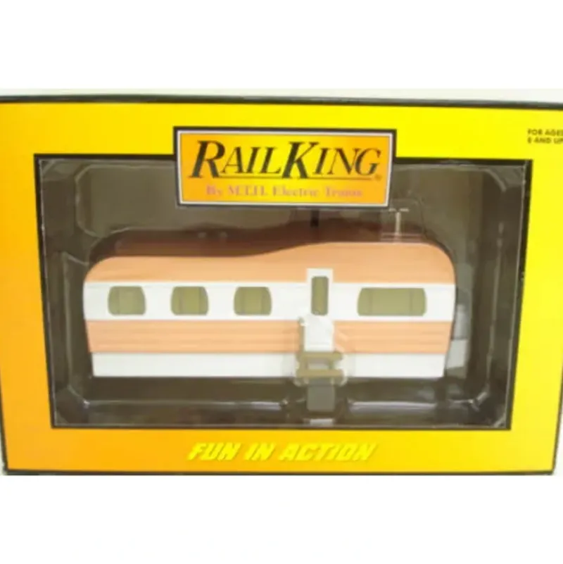Trains*MTH 30-90109 Salmon & White Mobile Home - Model Train Junction: Quality Parts and Art Supplies