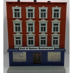 Trains*MTH 30-90348 Salt & Batter Restaurant 4-Story Building - Model Train Junction: Quality Parts and Art Supplies