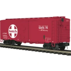 Trains*MTH 20-93421 Santa Fe 40 AAR Box Car - Model Train Junction: Quality Parts and Art Supplies