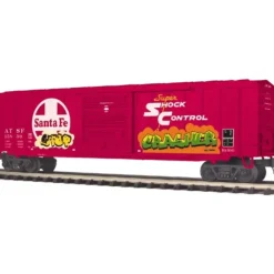 Trains*MTH 20-93491 Santa Fe 50' Boxcar w/Grafitti - Model Train Junction: Quality Parts and Art Supplies