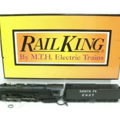 Trains*MTH 30-1465-1 Santa Fe 4-8-4 Northern Steam Engine w/PS2 #2927 - Model Train Junction: Quality Parts and Art Supplies