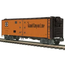 Trains*MTH 20-94226 Santa Fe 40' Steel Sided Reefer Car - Model Train Junction: Quality Parts and Art Supplies