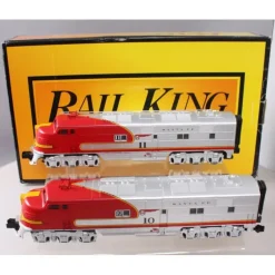 Trains*MTH 30-2968-1 Santa Fe E-3 AA Diesel Engine Set w/PS2 #10/11 - Model Train Junction: Quality Parts and Art Supplies