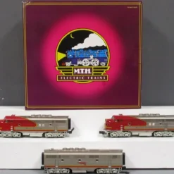 Trains*MTH 20-2923-1 Santa Fe F-3 ABA Diesel Engine Set w/PS 2.0 #16L/16C/16A - Model Train Junction: Quality Parts and Art Supplies