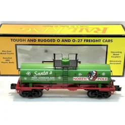 Trains*MTH 30-73321 Santa's Hot Chocolate Smoking Tank Car - Model Train Junction: Quality Parts and Art Supplies