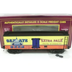 Trains*MTH 20-94348 Senate Beer Woodsided Reefer Car - Model Train Junction: Quality Parts and Art Supplies