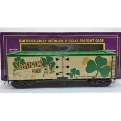 Trains*MTH 20-94203 Shamrock Pale Ale 40 Steel Sided Reefer Car #1218 - Model Train Junction: Quality Parts and Art Supplies